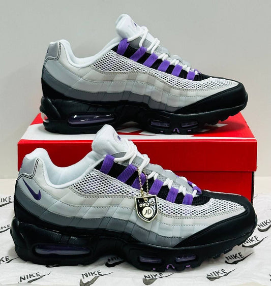 Nike Air Max 95 Purple Mens Trainers Best Sale UK Reps AAA Quality