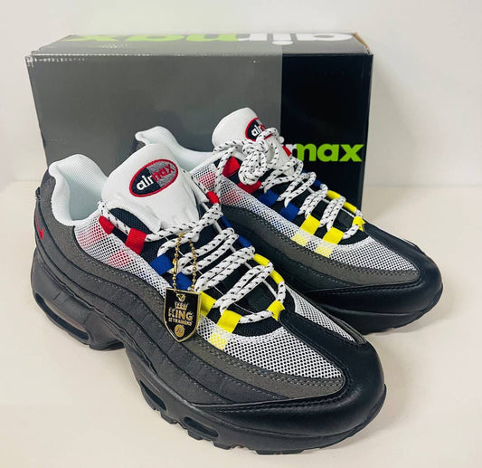 Nike Air Max 95 Multi-Colour Mens Trainers Best Sale UK Reps AAA Quality