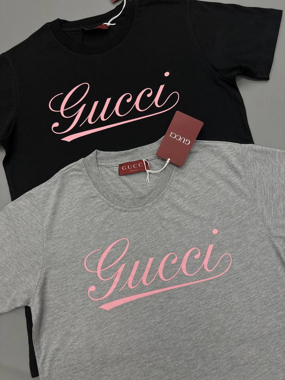 Gucci Logo Print T-Shirts Mens in 2 Colors Best Sale UK Reps AAA Quality
