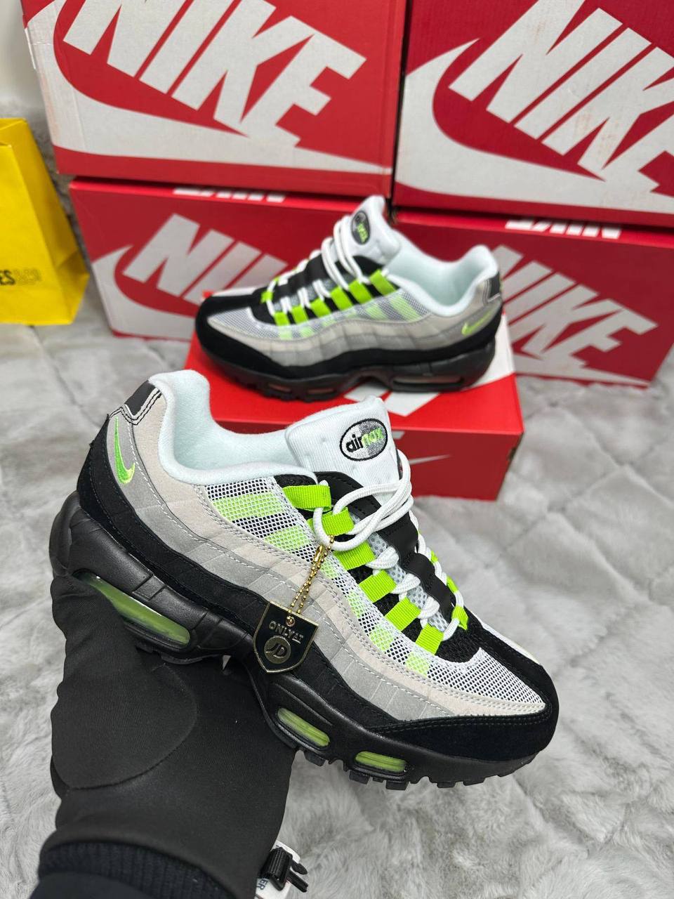 Nike Air Max 95 "Denham Volt” Mens Trainers UK Reps AAA Quality