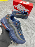 Nike Air Max 95 "Logo Navy Orange” Mens Trainers UK Reps AAA Quality