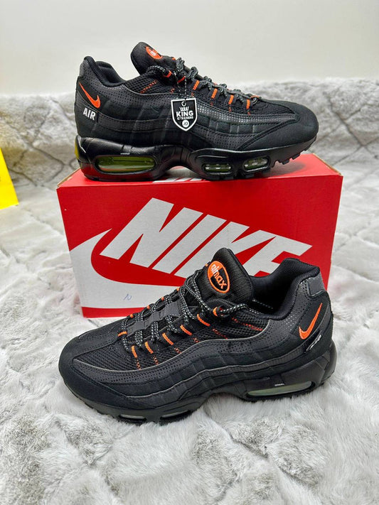 Nike Air Max 95 "Black/Orange Crimson” Mens Trainers UK Reps AAA Quality”