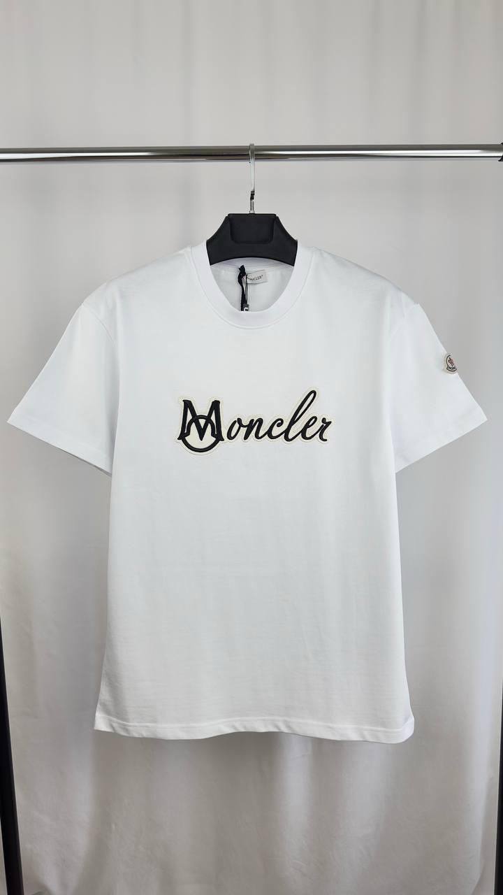 Moncler Embroidered Logo T-shirts in Multiple Colors Mens UK Reps AAA Quality