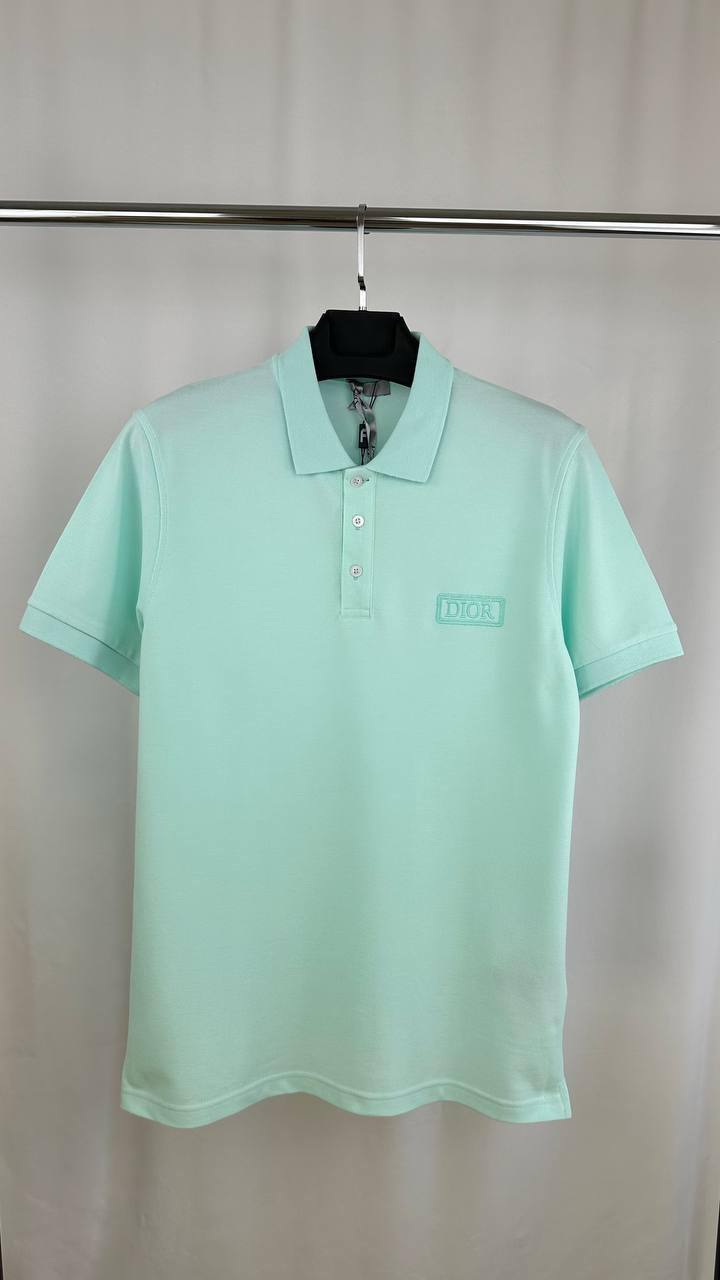 Christian Dior Logo Embroidered Mens Polo Shirts in Multiple Colors Fashion Best Sale UK Reps