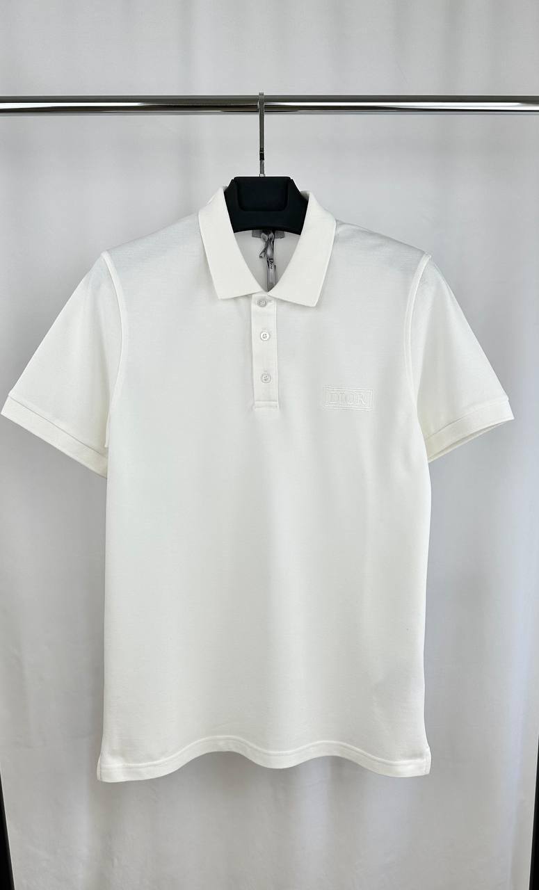 Christian Dior Logo Embroidered Mens Polo Shirts in Multiple Colors Fashion Best Sale UK Reps