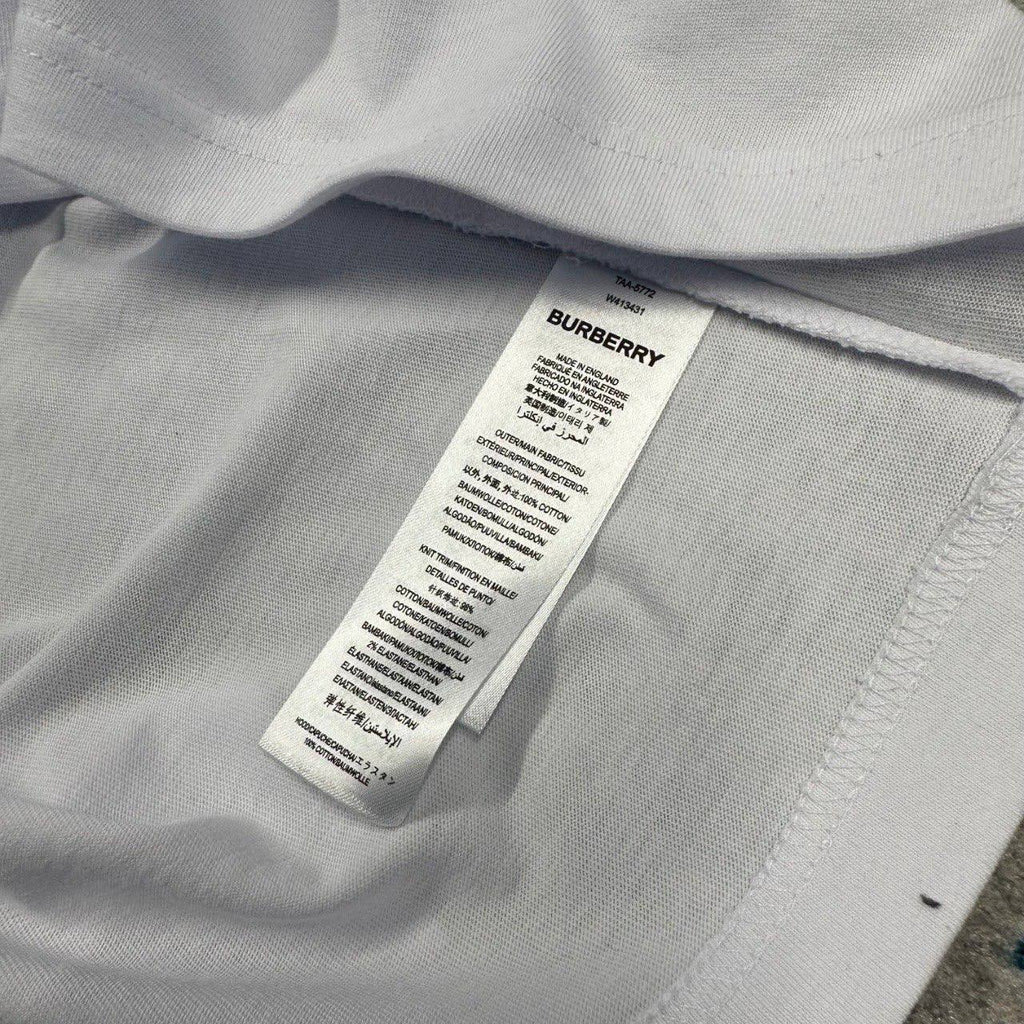 Burberry Equestrian Logo Mens T-Shirt in 2 Colors Best Sale UK Reps AAA Quality