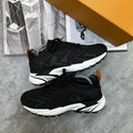Louis Vuitton Runner Tactic Trainer Sneakers in Black/White Mens UK Reps AAA Quality