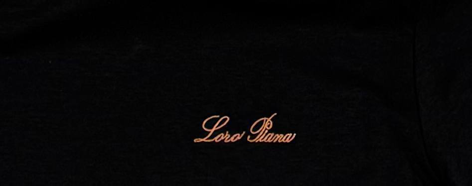 Loro Piana Logo Printed T-shirts Round Neck Mens in Multiple Colors UK Reps AAA Quality