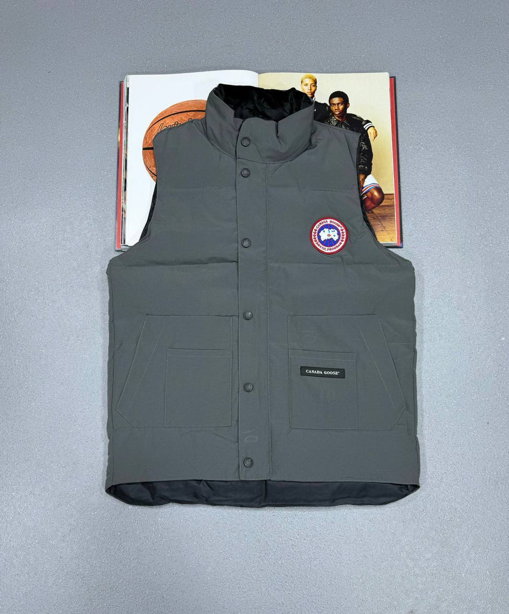 Canada Goose Freestyle Crew Gilets Logo Patch Mens Gilet in Multiple Colors UK Reps AAA Quality