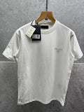 Prada Chest Logo Printed Round Neck T-Shirts Mens in 2 Colors Best Sale UK Reps AAA Quality