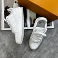 Louis Vuitton Men's Trainer White Monogram Edition UK Reps AAA Quality