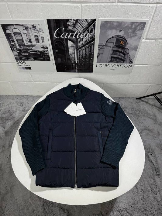 Moncler Zip Up Padded Wool Jacket for Men in 2 Colors UK Reps AAA Quality