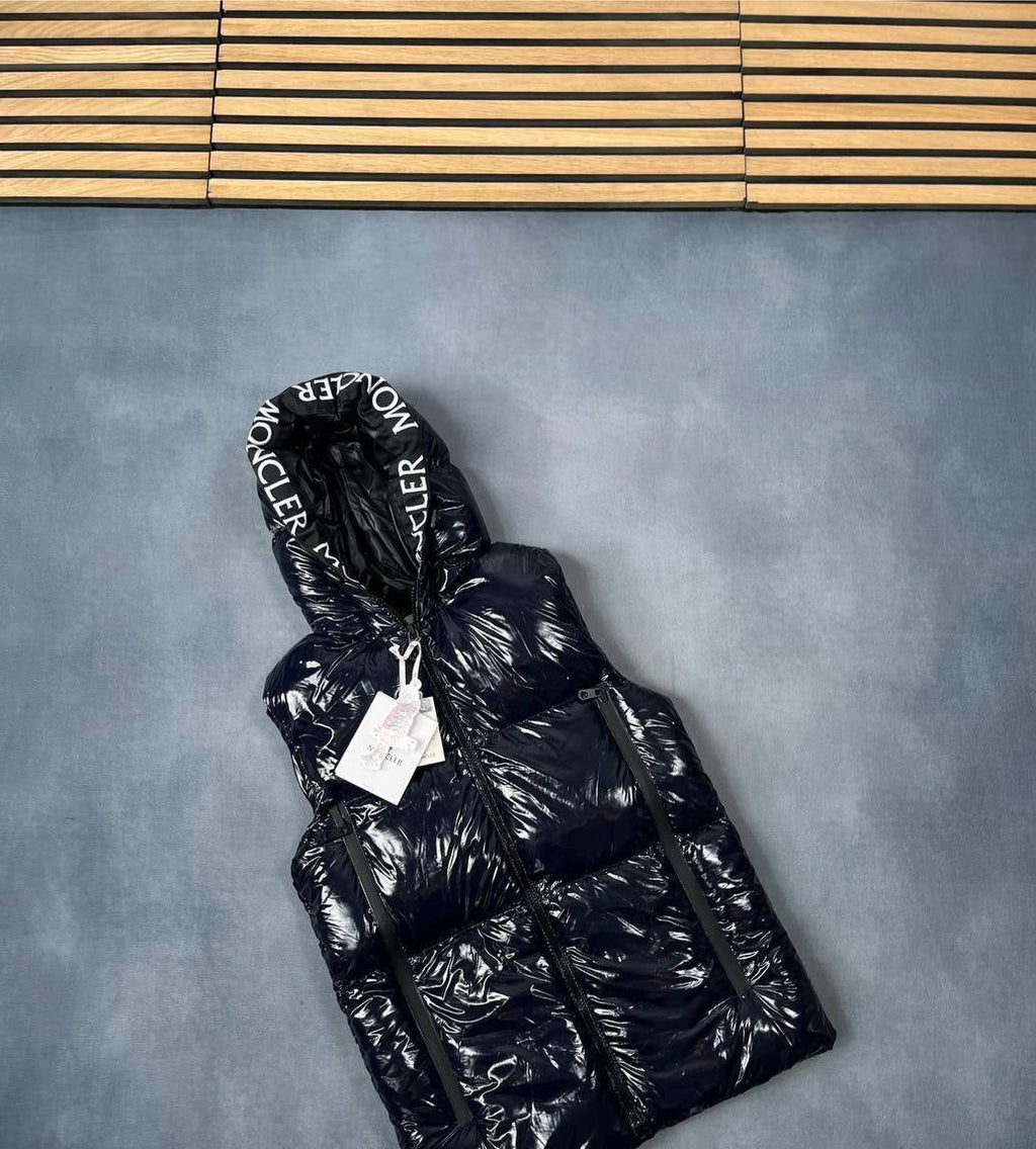 Moncler Puffer Vest Mens Designer Hooded Gilet in 2 Colors Best Sale UK Reps AAA Quality