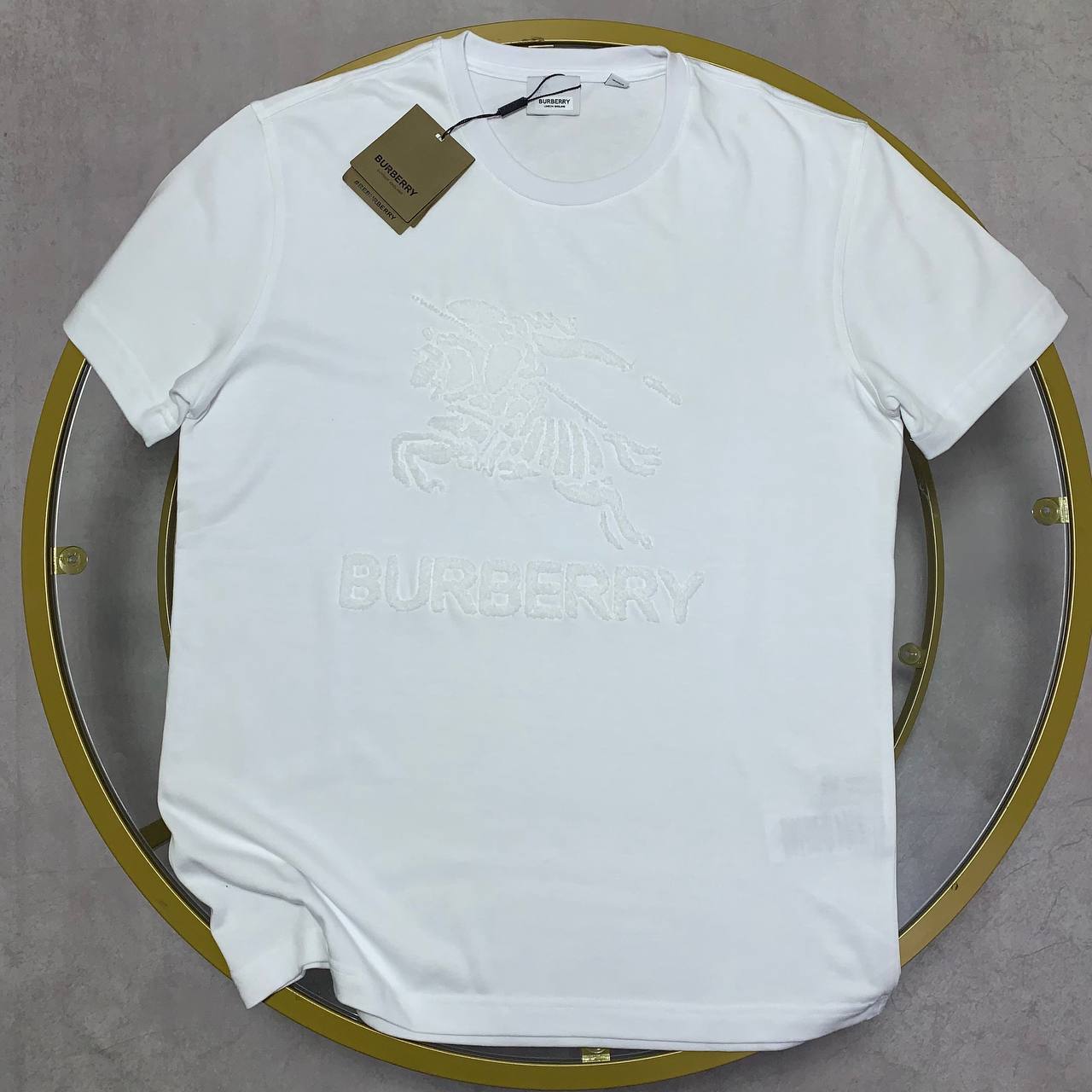 Burberry EKD Cotton T-shirt & Shorts Set in Multiple Colors Mens Best Sale UK Reps AAA Quality