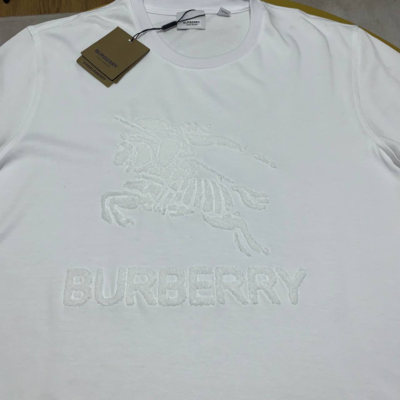 Burberry EKD Cotton T-shirt & Shorts Set in Multiple Colors Mens Best Sale UK Reps AAA Quality