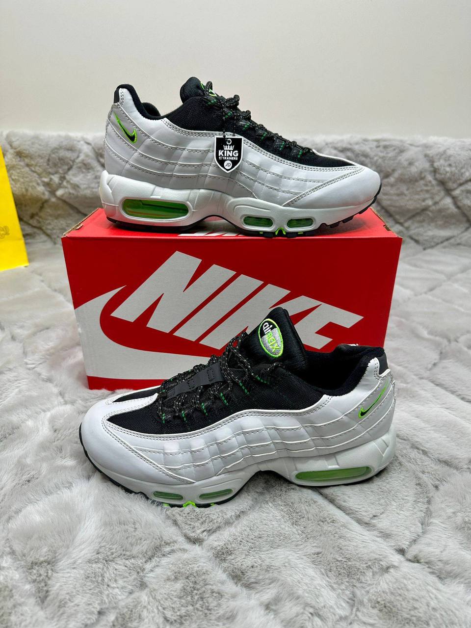 Nike Air Max 95 "Light Smoke Green” Mens Trainers UK Reps AAA Quality