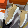 Hermes Beige Bouncing Sneakers Men's Best Sale UK Reps AAA Quality