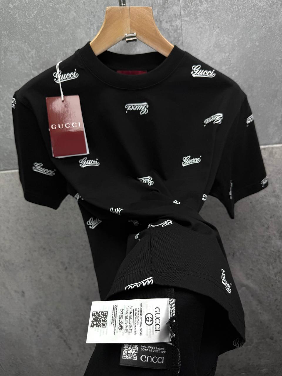 Gucci Logo Printed Crew Neck T-Shirts Men's in Multiple Colors UK Reps AAA Quality