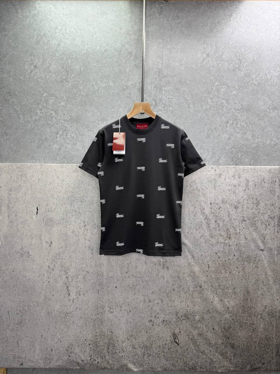 Gucci Logo Printed Crew Neck T-Shirts Men's in Multiple Colors UK Reps AAA Quality