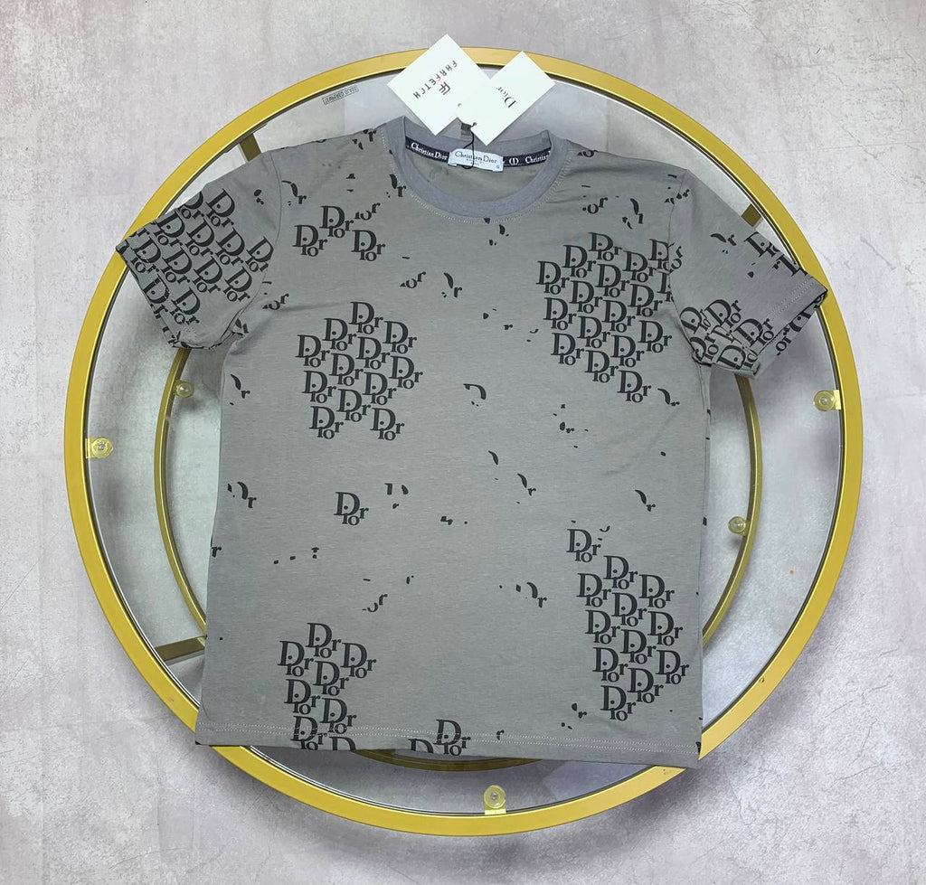Christian Dior Oblique Jacquard T-Shirt Mens in Multiple Colors UK Reps AAA Quality
