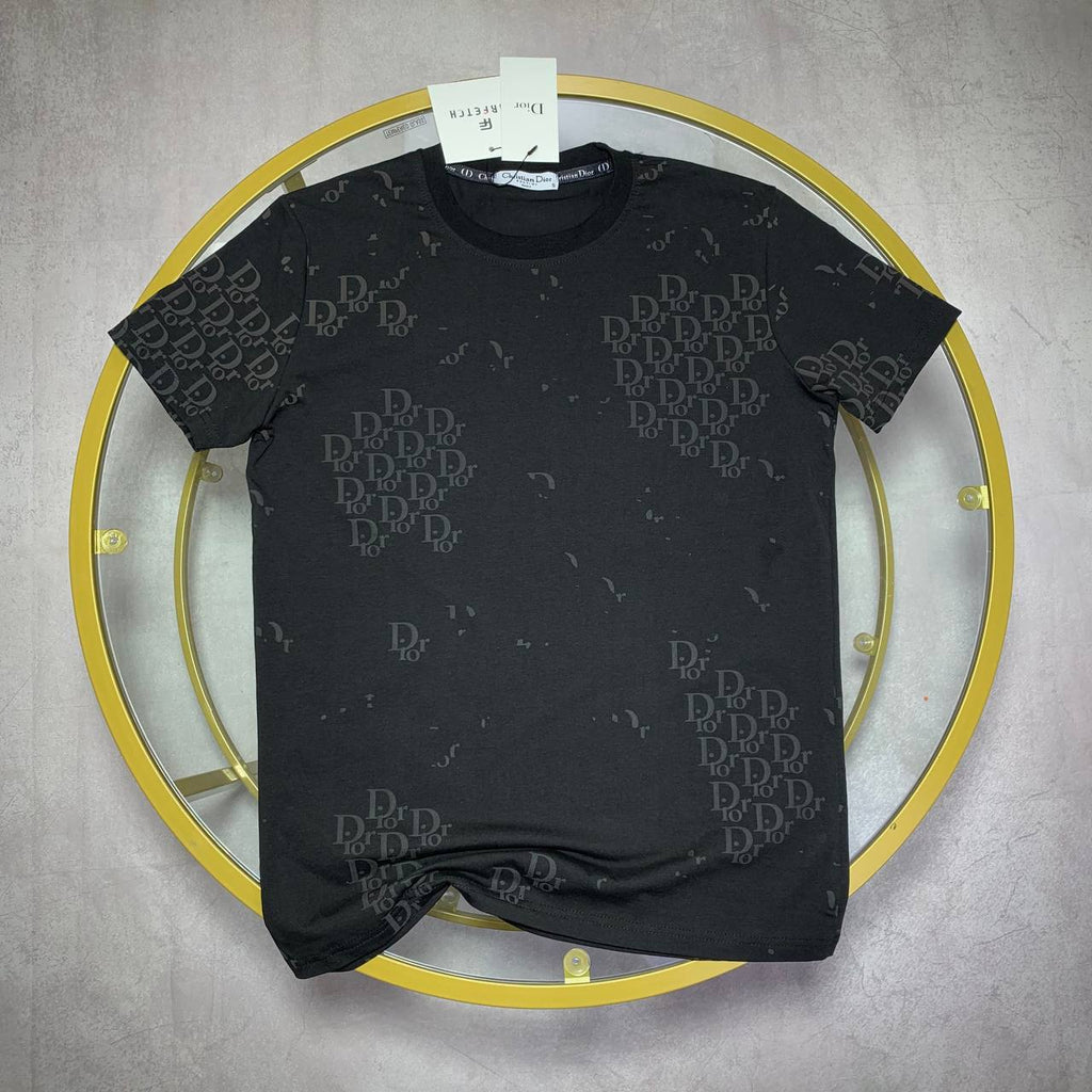 Christian Dior Oblique Jacquard T-Shirt Mens in Multiple Colors UK Reps AAA Quality