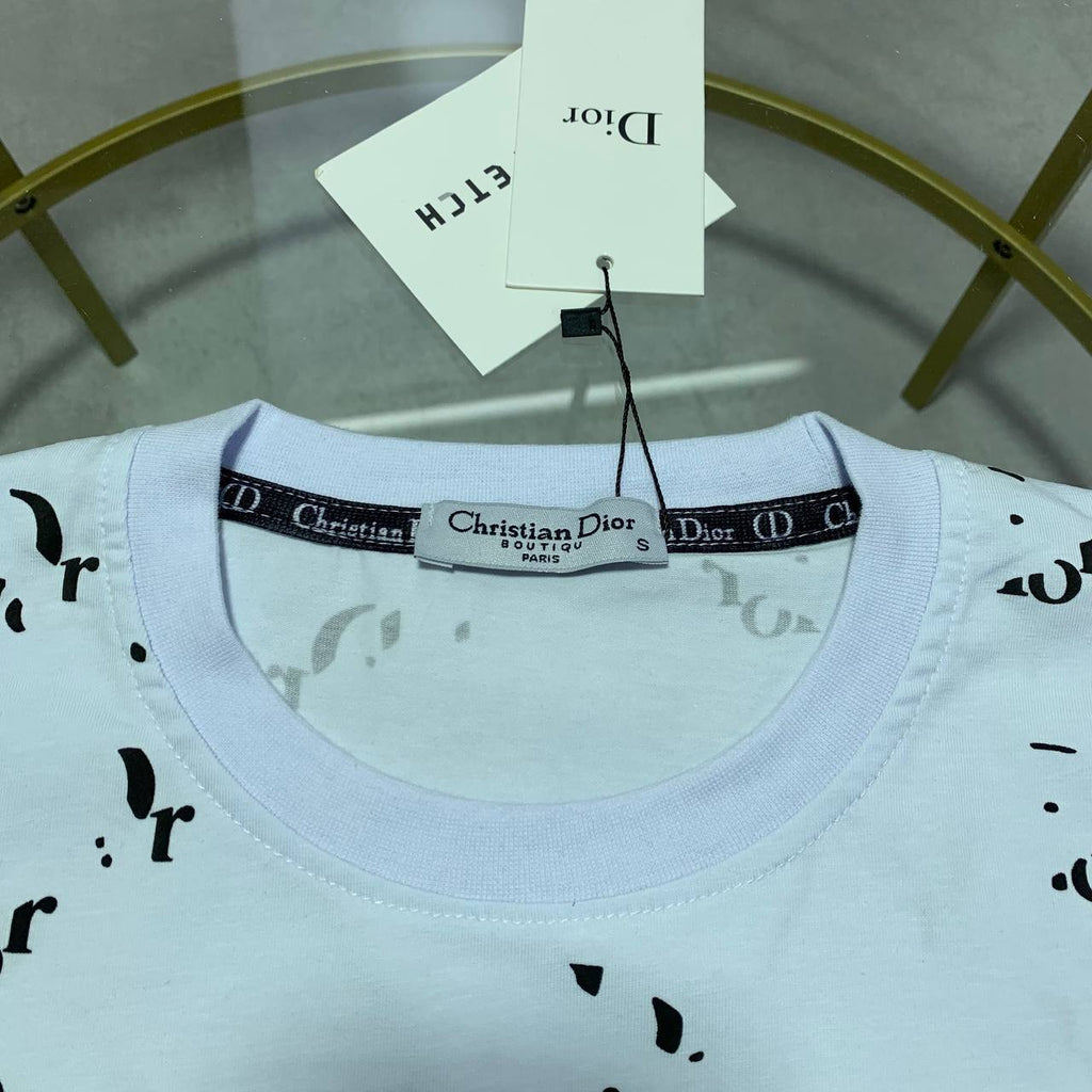 Christian Dior Oblique Jacquard T-Shirt Mens in Multiple Colors UK Reps AAA Quality
