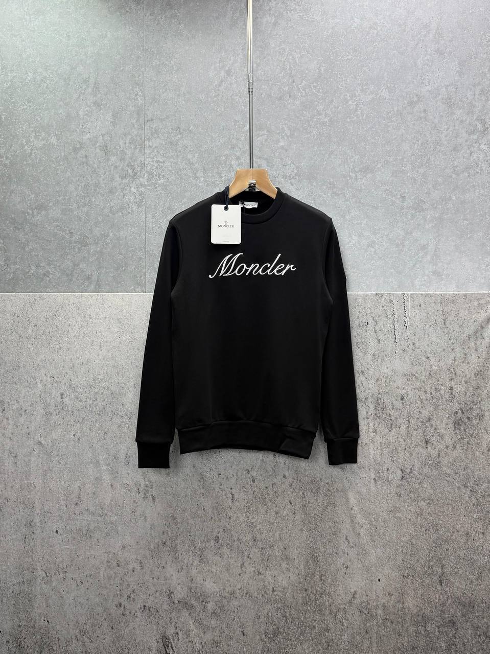 Moncler Embroidered Logo Cotton Jumpers in Multiple Colors Mens UK Reps AAA Quality