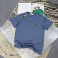 Stone Island Logo-Patch Crew-Neck T-Shirts Mens in Multiple Colors Best Sale UK Reps AAA Quality