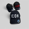 Dsquared2 Icon Baseball Cap Mens in Black Best Sale UK Reps AAA Quality