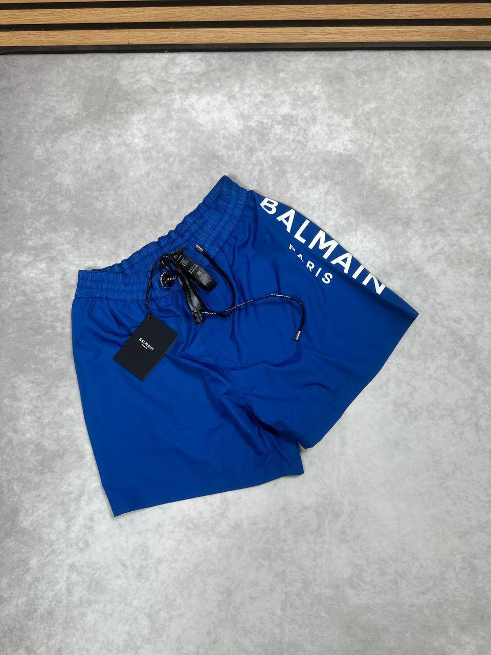 Balmain Logo Printed Swim Shorts Mens in Multiple Colors Best Sale UK Reps AAA Quality