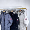 Canada Goose Wyndham Parka Puffer Long Coats Womens in Multiple Colors Best Sale UK Reps AAA Quality