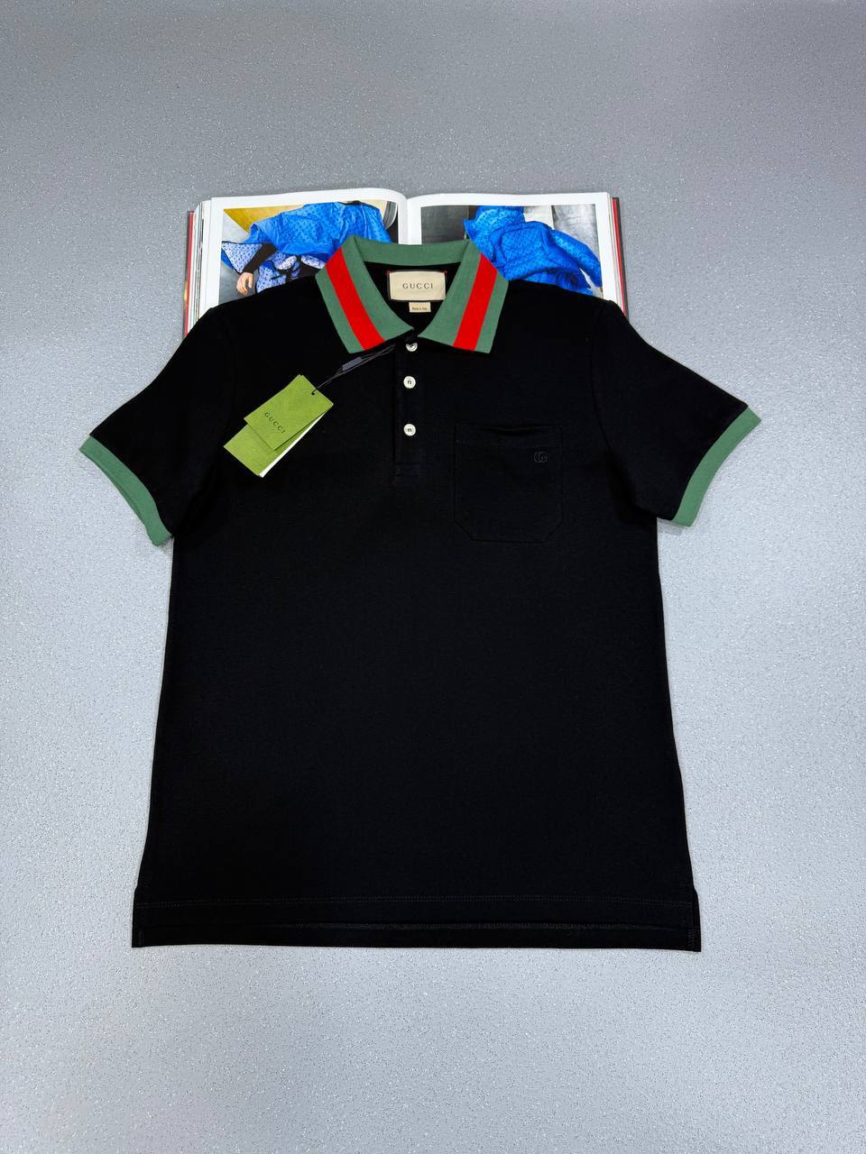 Gucci Classic Striped-Collar Piquet Polo Shirts Mens in Multiple Colors Best Sale UK Reps AAA Quality