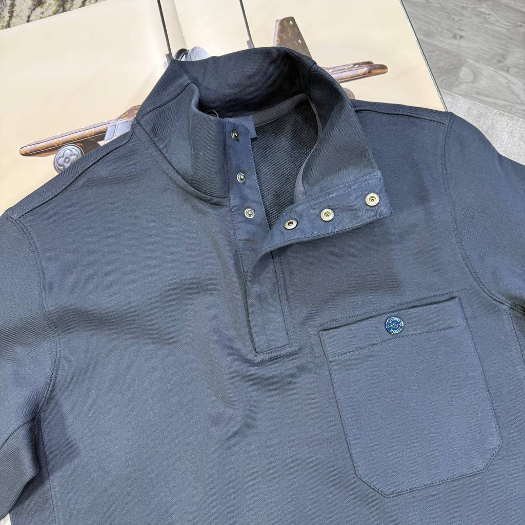 Stone Island Ghost Half-Snap Button Sweatshirt Mens in Multiple Colors Best Sale UK Reps AAA Quality