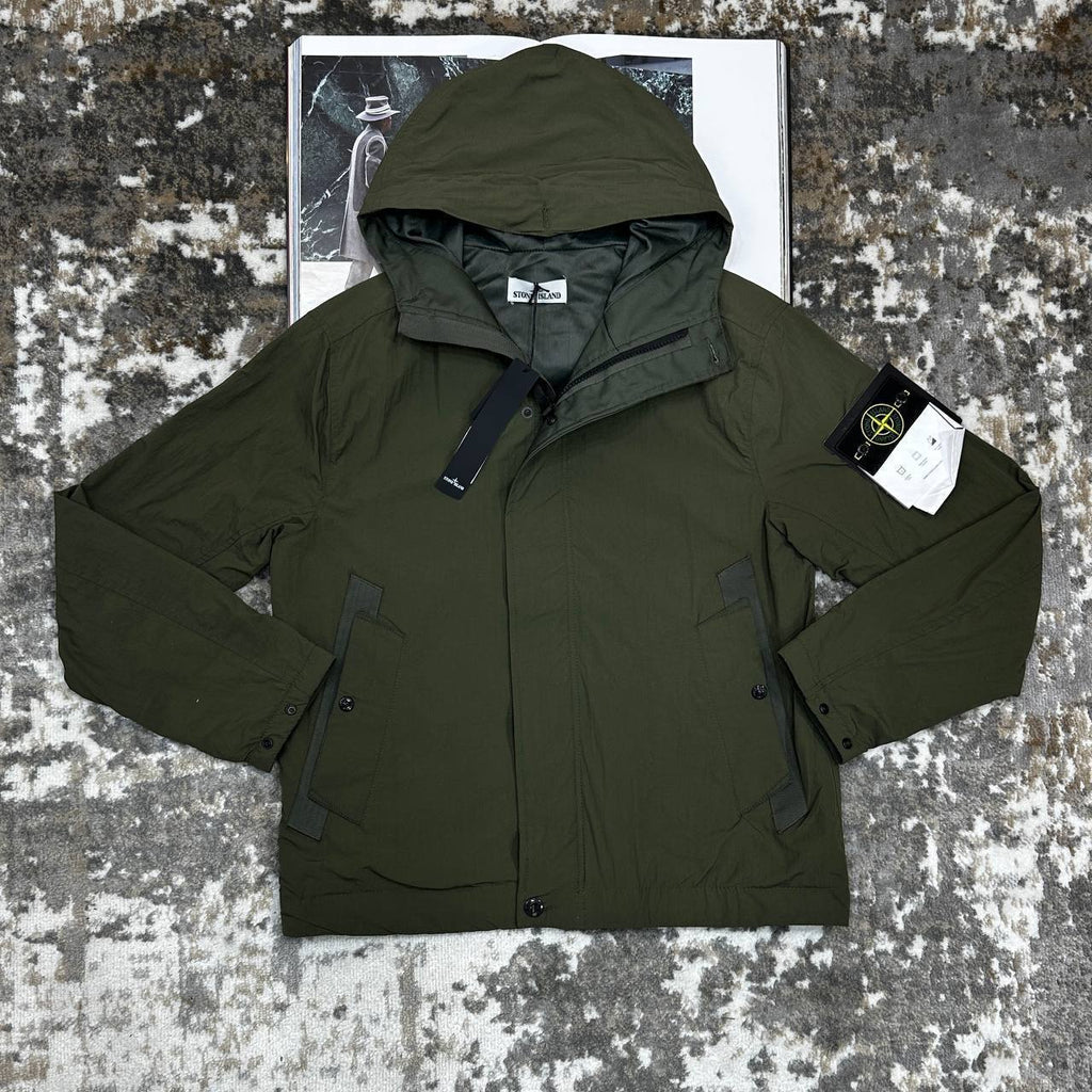 Stone Island Windproof Hooded Jacket With Anti-Drip Mens in Multiple Colors Best Sale UK Reps AAA Quality