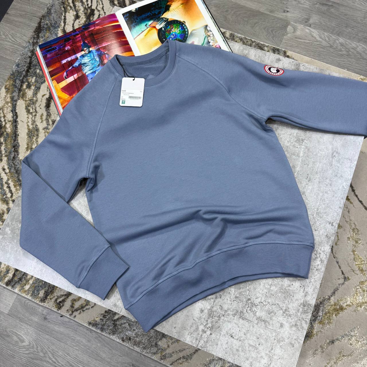 Canada Goose Huron Crewneck Sweatshirt Mens in Multiple Colors UK Reps AAA Quality