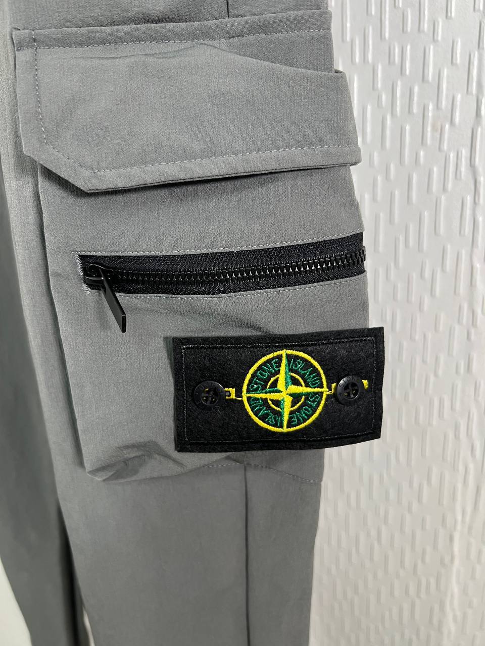 Stone Island Regular-Tapered-Fit Cargo with Zip Pockets Cargo Pants Mens in 2 Colors Best Sale UK Reps AAA Quality