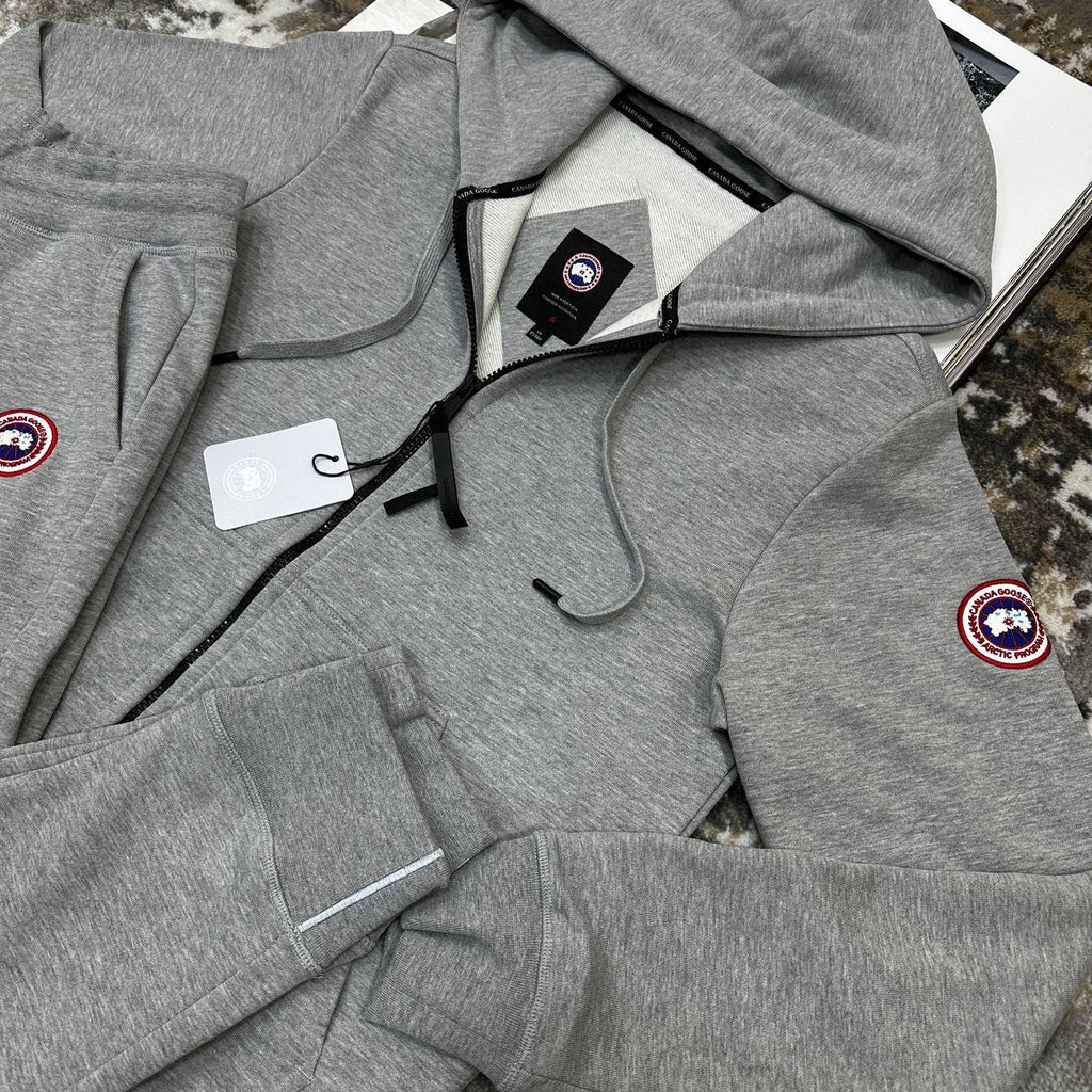 Canada Goose Huron Full Zip Logo Tracksuit Mens in Multiple Colors Best Sale UK Reps AAA Quality