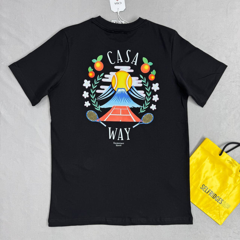 Casablanca Casa Way Mountain Printed Men's T-Shirt 2 Colors