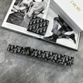 Christian Dior Beige and Black Oblique Jacquard Wallet & Belt Sets Mens Best Sale AAA Quality UK Reps