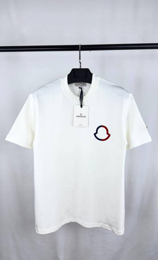 Moncler Logo Outline T-Shirt Mens in 2 Colors UK Reps AAA Quality