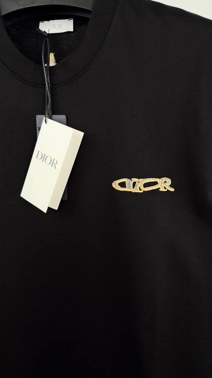 Christian Dior Logo T-Shirts Relaxed Fit in 2 Colors UK Reps AAA Quality