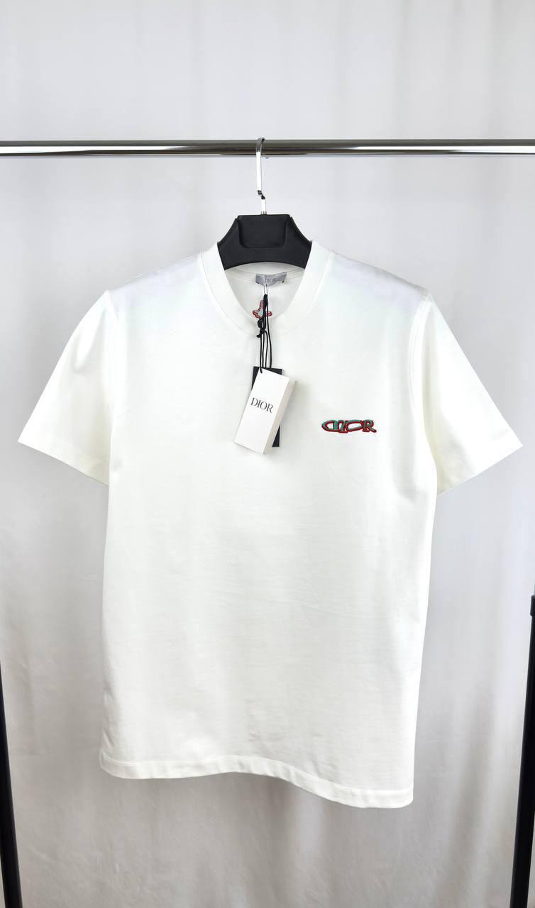 Christian Dior Logo T-Shirts Relaxed Fit in 2 Colors UK Reps AAA Quality