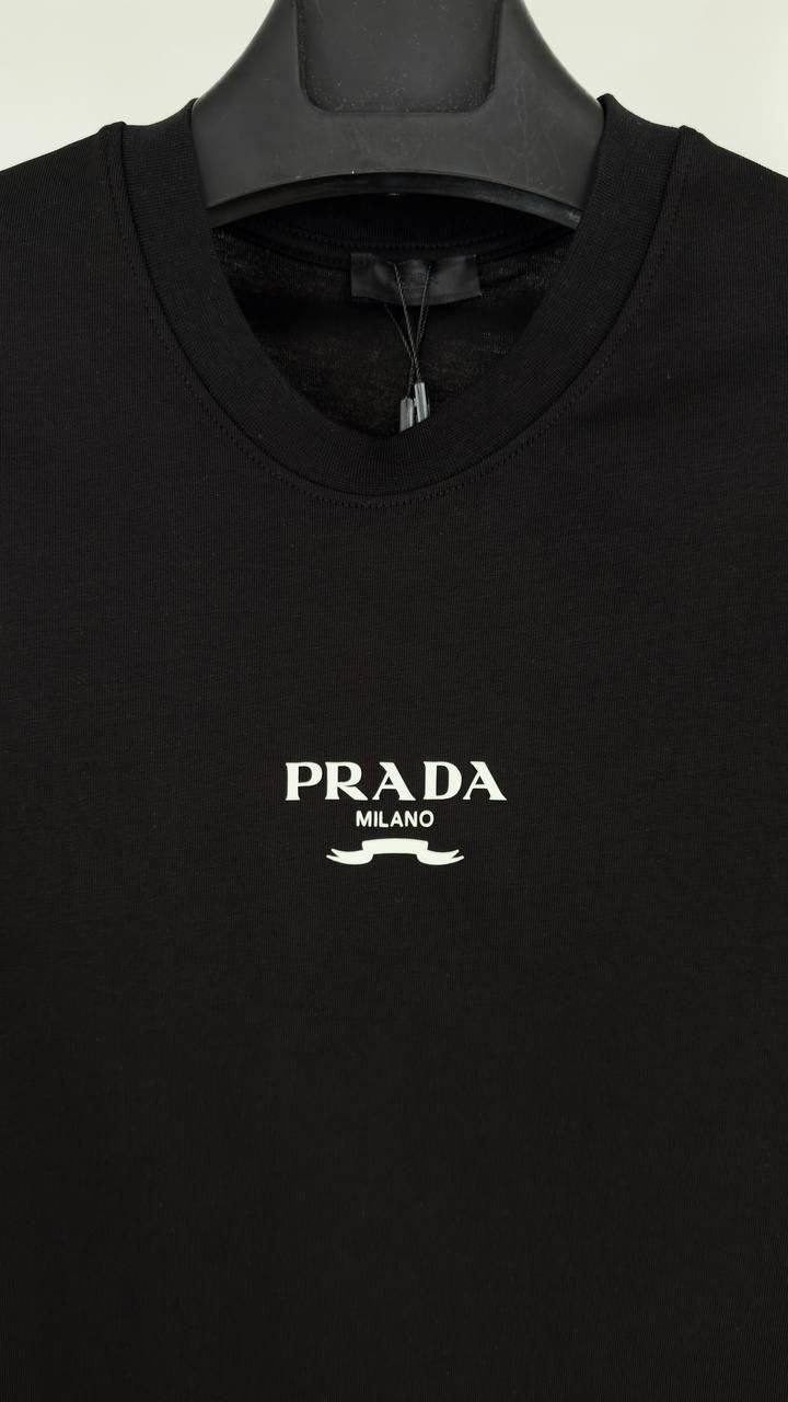 Prada Logo Classic Men's T-Shirts in Multiple Colors Best Sale UK Reps AAA Quality