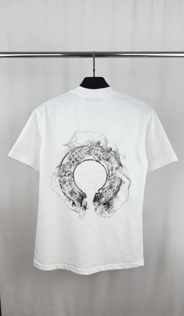 Chrome Hearts Miami Exclusive Horseshoe T Shirt Round Neck Mens in 2 Colors Best Sale UK Reps AAA Quality