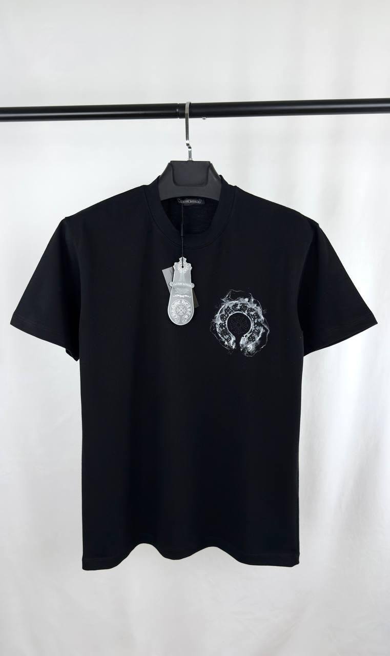 Chrome Hearts Miami Exclusive Horseshoe T Shirt Round Neck Mens in 2 Colors Best Sale UK Reps AAA Quality