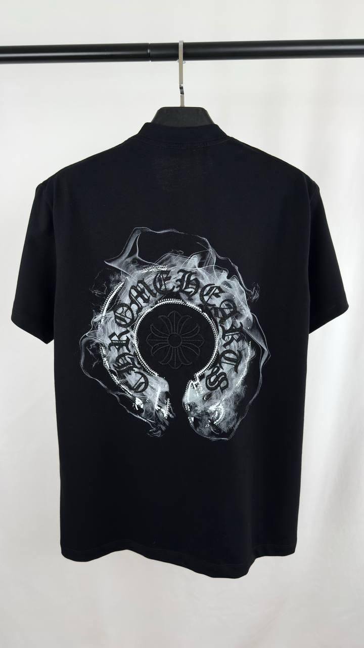 Chrome Hearts Miami Exclusive Horseshoe T Shirt Round Neck Mens in 2 Colors Best Sale UK Reps AAA Quality
