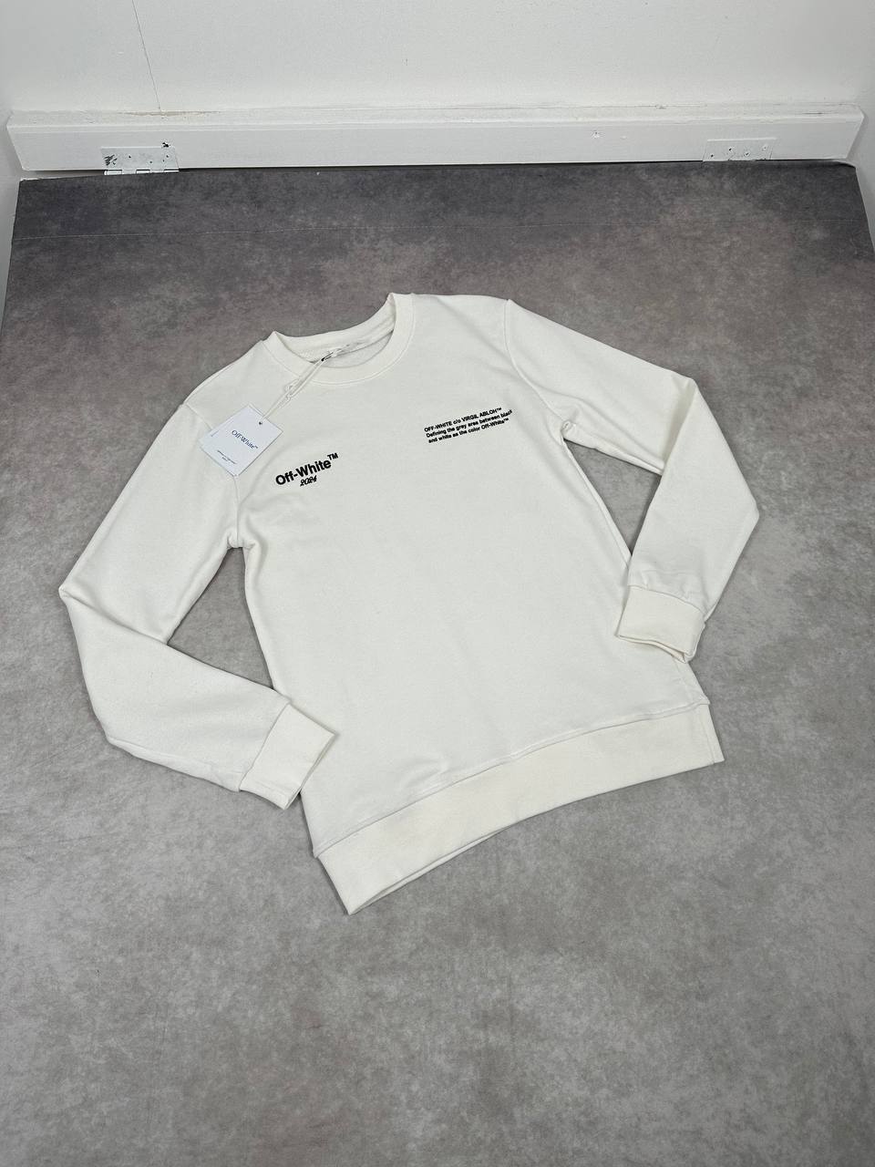 Off-White Graphic Arrow Jumpers Mens in 2 Colors Short Sleeves UK Reps AAA Quality