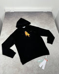 Off-White c/o Virgil Abloh Cotton Arrow Printing Hoodie Mens in Black Color Best Sale UK Reps AAA Quality