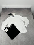 Stone Island Embossed Logo Jumpers Mens in 2 Colors Best Sale UK Reps AAA Quality