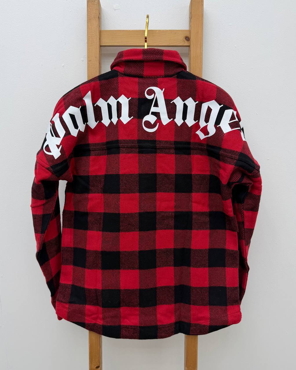 Palm Angels Logo Overshirt Mens in Multiple Colors Best Sale UK Reps AAA Quality